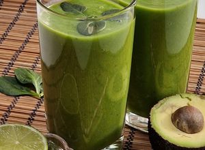 Zöld smoothie (vegán) recept fotója