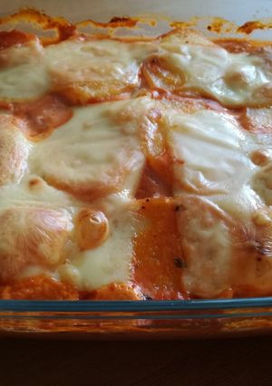 Paradicsomos rakott csirkemell recept fotója