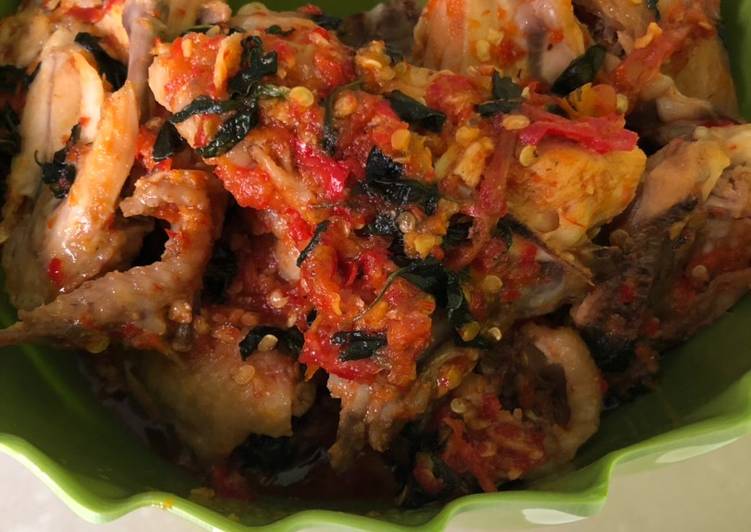 Resep Ayam sambel kemangi yang Bisa Manjain Lidah