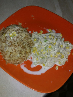 Una foto de Ensalada de pollo simple