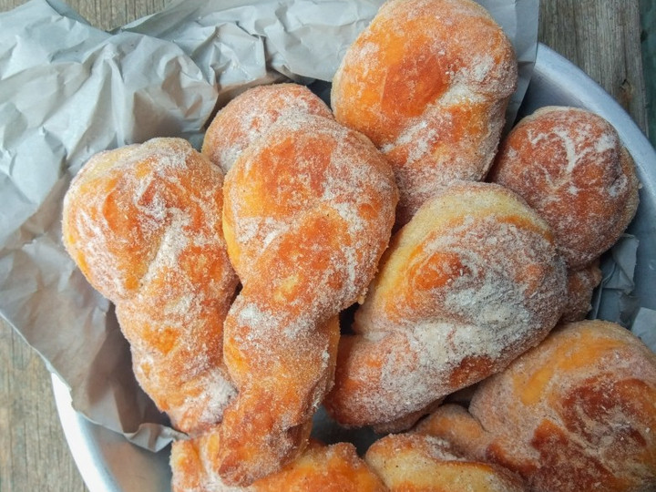 Langkah Mudah untuk Membuat Kkwabaegi / Twisted Korean Doughnut, Enak