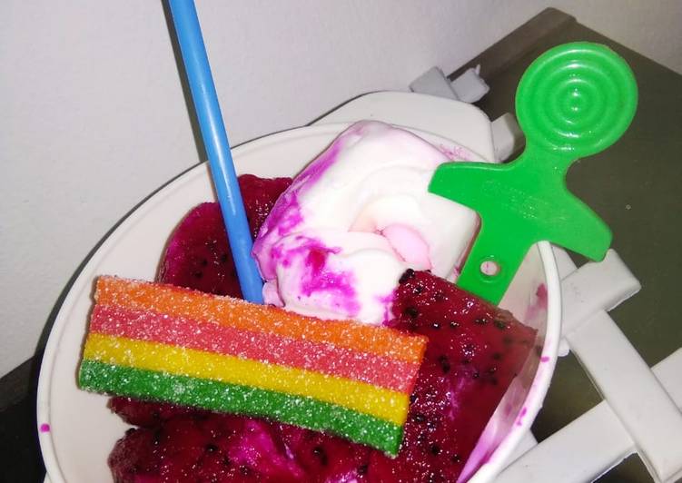 Resep Es krim naga Anti Gagal