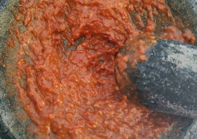 Sambal Terasi Super Simple