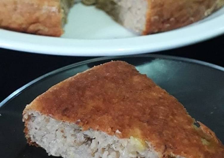 Bolo de banana Fitness