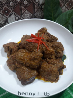 Foto resep Rendang Padang