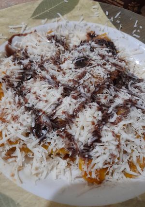 Foto resep Pisang keju susu