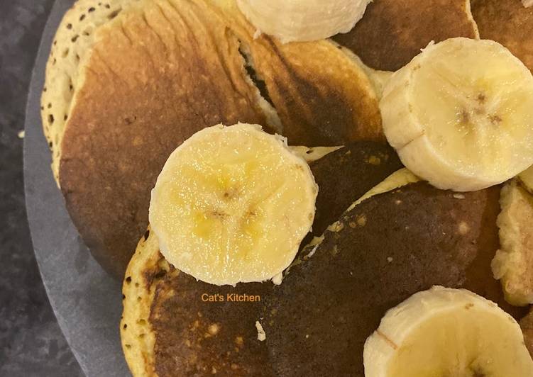 Panquecas Aveia e Banana