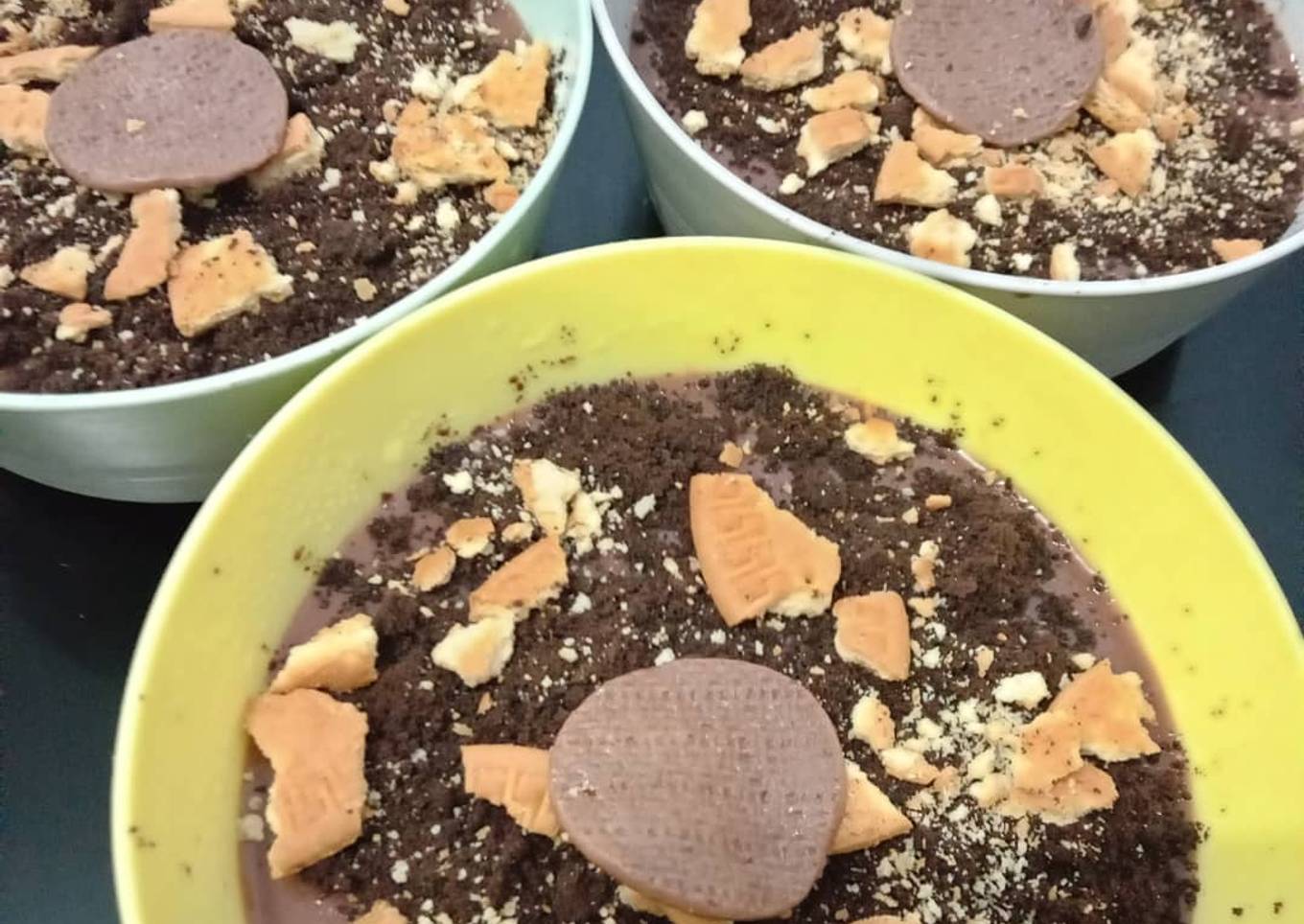 Puding Puyo Coklat Sehat | Cemilan Anak | Bekal Sekolah