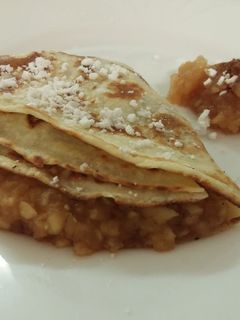 Őszi almás töltelék 🍎🥞 recept fotója