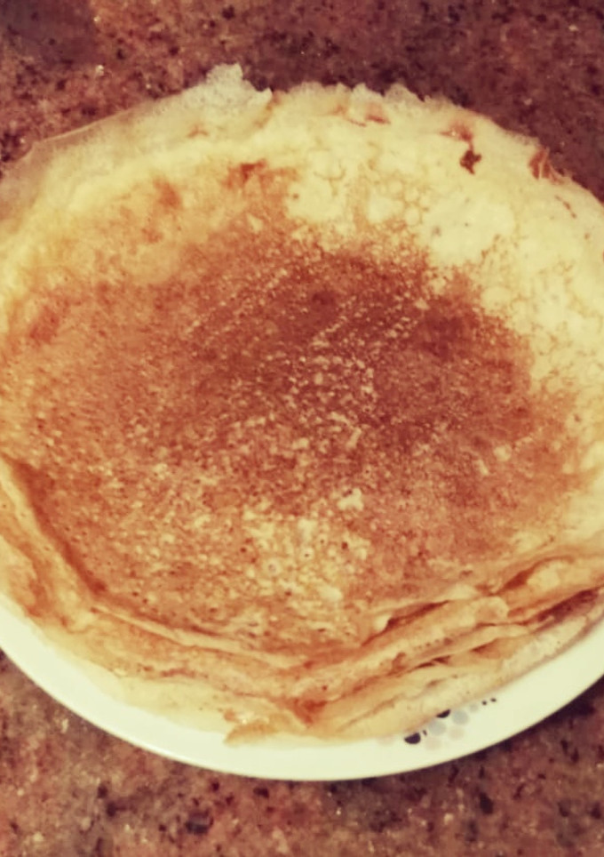 Una foto de Filloas de Carnaval de mi abuela