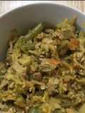 Beef mince chow mein