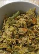 Beef mince chow mein