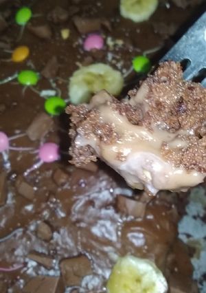 صورة لوصفة كيكة شوكولا بكريمة ولا اروع