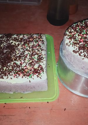 Foto resep 39. Bolu ubi ungu (kukus)