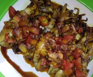 Resep Populer Cumi Panggang Bumbu Sate Yummy Mantul