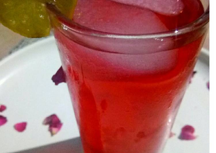 Rose lemonade