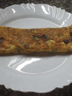 Una foto de Omelette a las finas hierbas