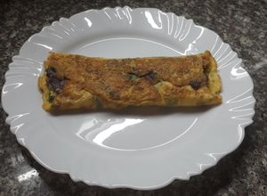 Una foto de Omelette a las finas hierbas