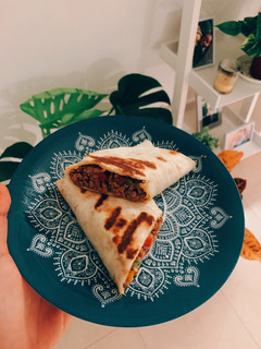 Una foto de Burrito de carne picada