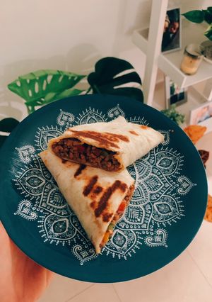 Una foto de Burrito de carne picada
