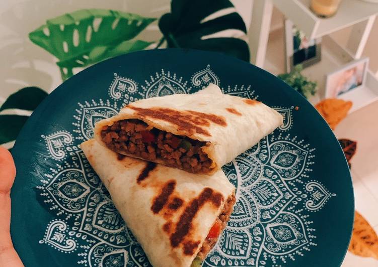 Burrito de carne picada Receta de Marina cocinillas- Cookpad