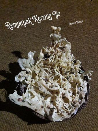 Anti Ribet, Membuat 302. Rempeyek Kacang Ijo Kekinian