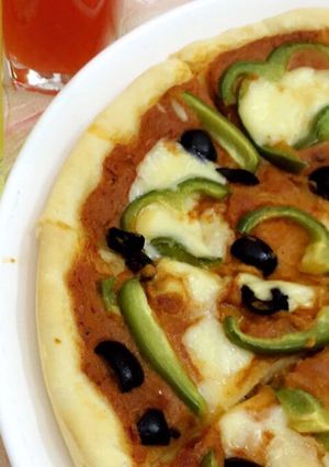 صورة لوصفة بيتزا 🍕🍕
