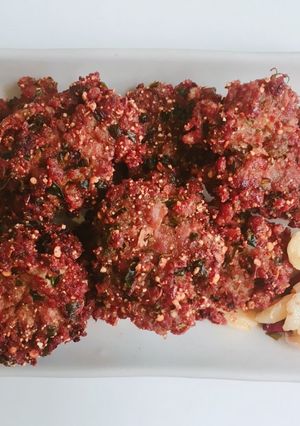 รูปของ ลาบหมูทอด #กับแกล้ม