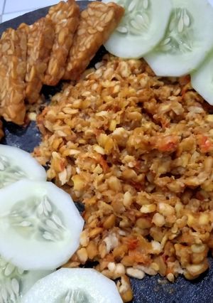 Foto resep Tempe sambal bawang