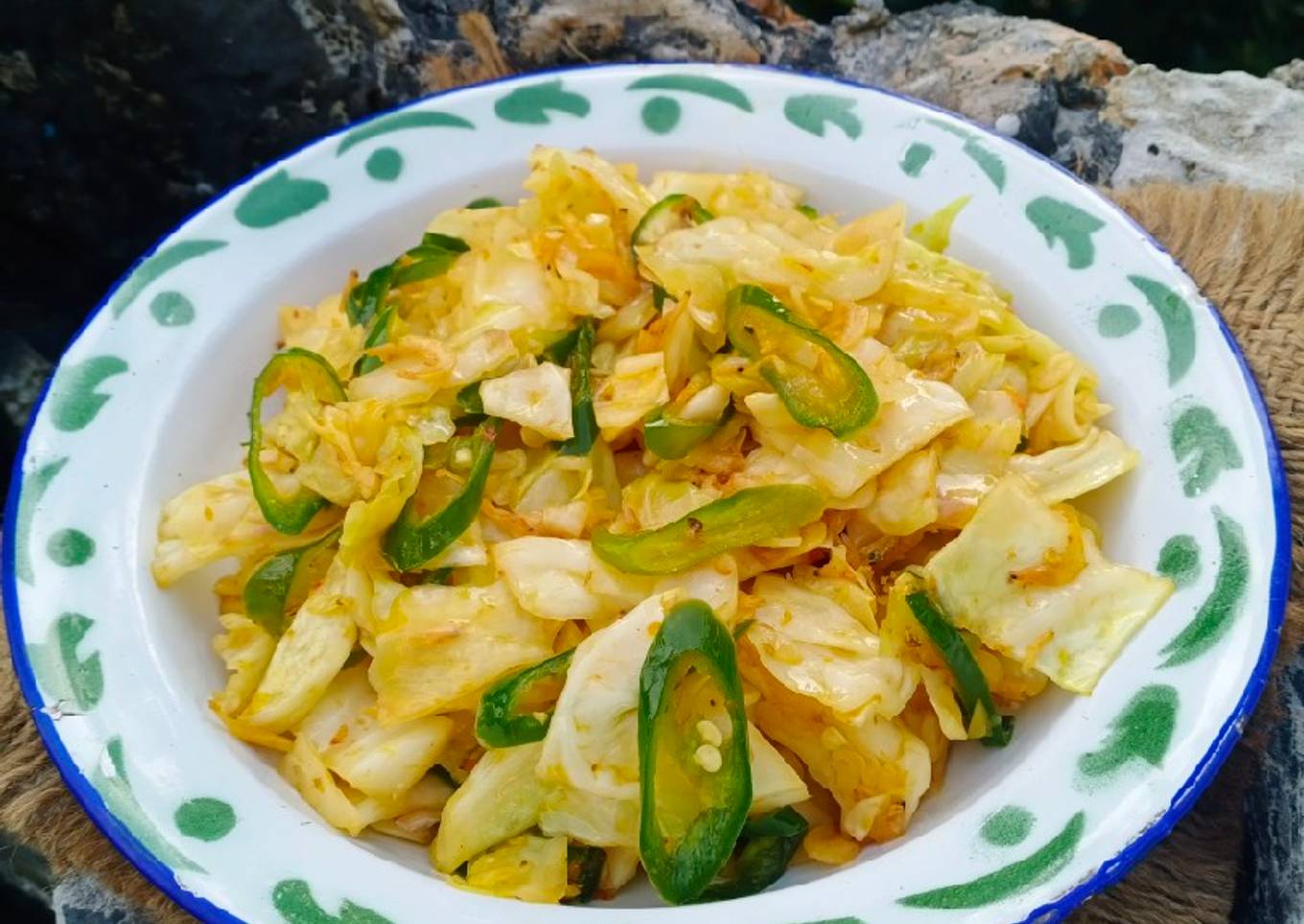 Tumis Kubis Udang Rebon (M4)
