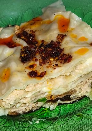 Foto resep Lazy Lasagna Dimsum Ayam Cincang Kukus