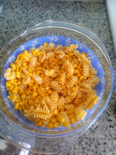 Una foto de Macarrones con Salmón a la Carbonara