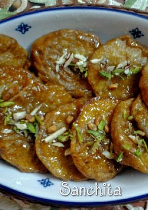 A picture of Fruity Flavoured Falahari Malpua.