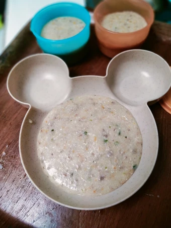 Langkah Gampang Menyiapkan Resep Bubur Sup Daging Wortel MPASI 6 bulan Day 17 yang Menggugah Selera