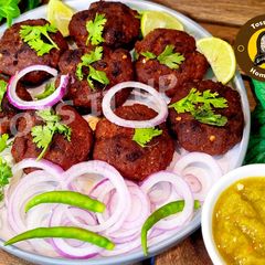 A picture of Galawati Kabaab Or Galauti kebab Lucknow Famous Kabaab In Easy Way.