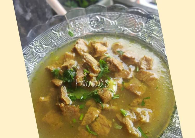 Cara Membuat Soto daging ala Madura Anti Gagal