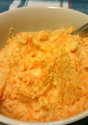 Foto de Purê de batata com cenoura