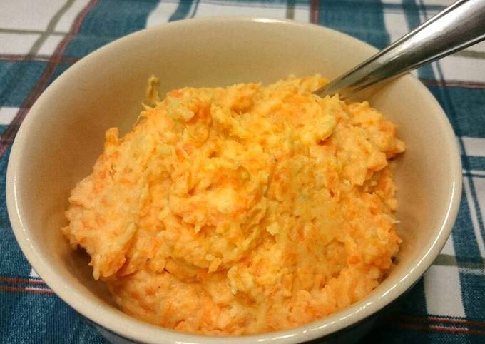 foto principal da receita de Purê de batata com cenoura