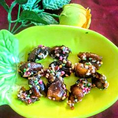 A picture of Khajur paan.