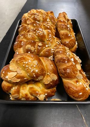 Húsvéti kalács koszorú recept fotója