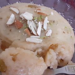 A picture of Bread ka halwa.