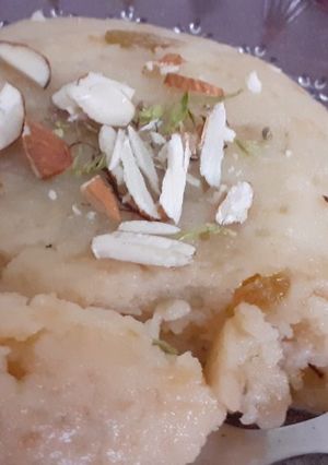A picture of Bread ka halwa.