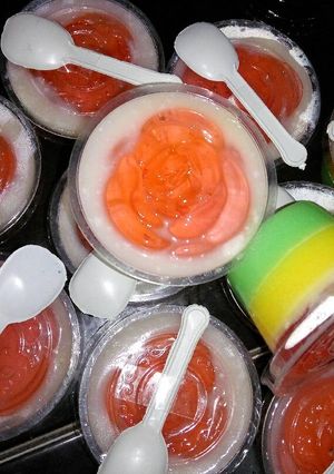 Foto resep Agar agar rose