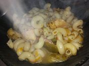 Una foto de pechuga dorada