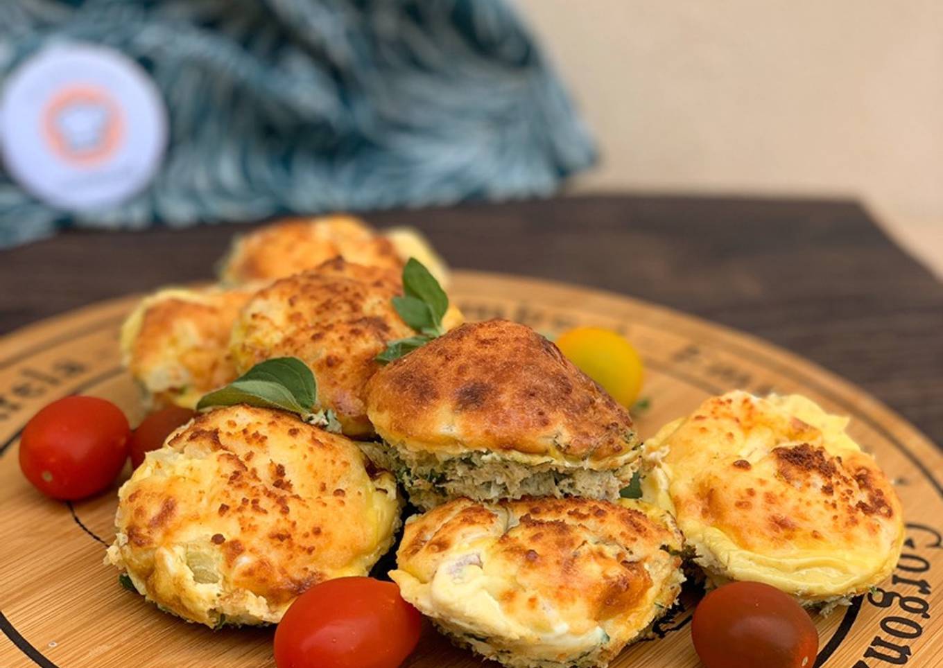 Muffins salados fit de verduras