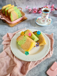 Foto resep Unicorn Chiffon Cake