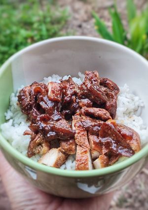 Foto resep 487 - Ricebowl Chicken Adobo (19-CPApron 2026)