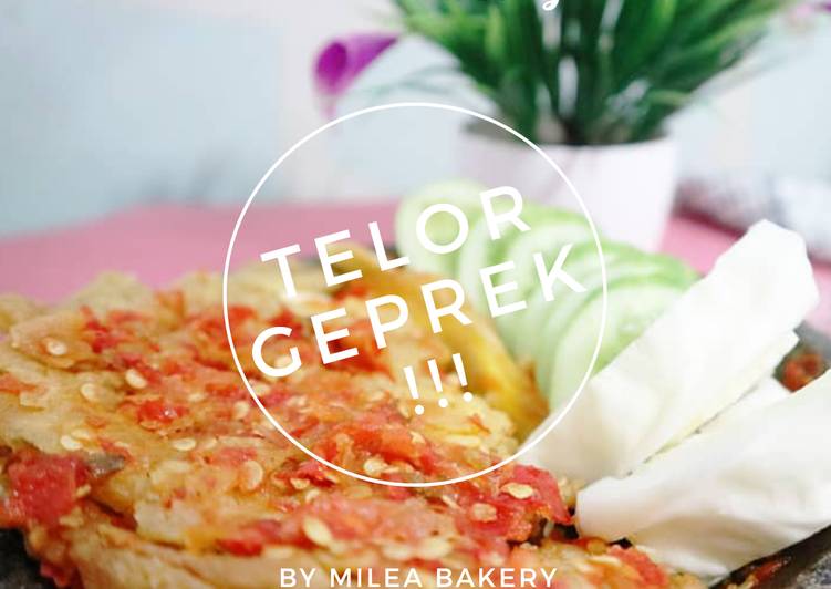 Resep Telor Geprek Simple &amp; Praktis yang Lezat Sekali