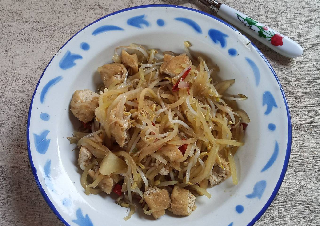 Tumis Manisa Tahu Taoge