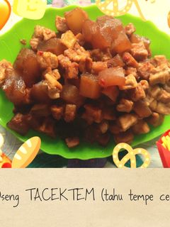 Foto resep Oseng TACEKTEM (tahu tempe cecek)